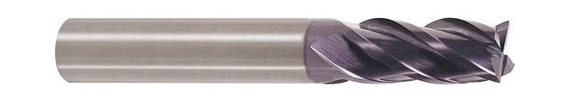 JET-POWER 4 Flute 35 Helix Short End Mill EH913035