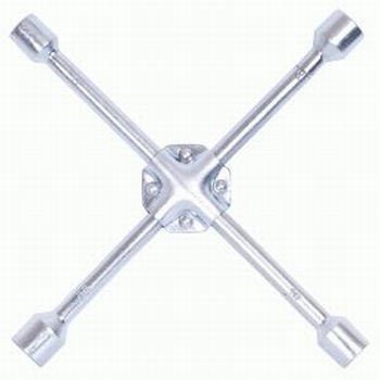 Ключ баллонный `крест` 17х19х21х1/2`усиленный ТЕХНИК 76865-Т
