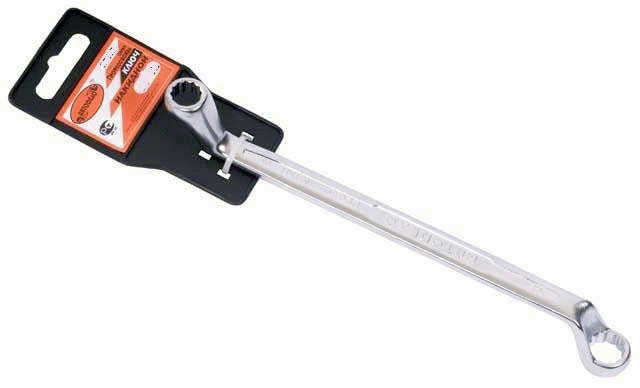 Ключ накидной   6х7 изогнутый АвтоДело проф. 38067-AD