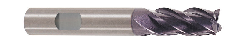 JET-POWER 4 Flute 35 Helix Short End Mill EH914200