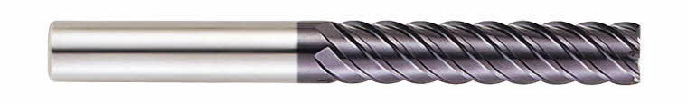 X-POWER 6 Flute 45 Helix Ex-Long End Mill EM834080