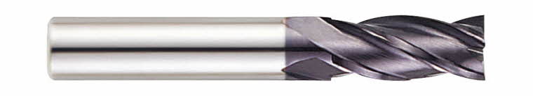 X-POWER 4 Flute 30 Helix Short End Mill EM811906