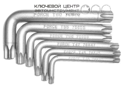 ����� ������  torx �-���. (�40-�60 ����.) 6��. Force 5063-F