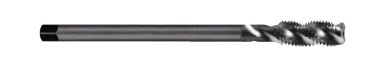 SPIRAL FLUTE TAPS JIS Spiral Flute Steam homo Long Shank  M3.5