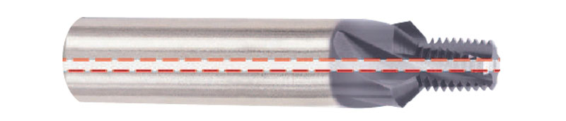 THREAD MILLS Thread Mill with Chamfer/Coolant Hole L4276400