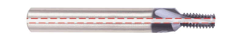 THREAD MILLS Thread Mill with Chamfer/Coolant Hole L4274460