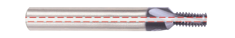 THREAD MILLS Thread Mill with Chamfer/Coolant Hole L4272430